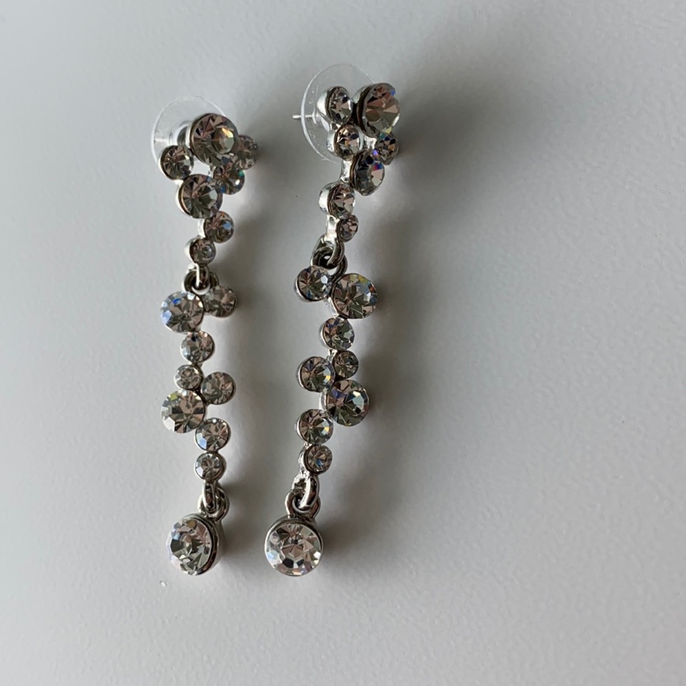Sparkly dangling earrings